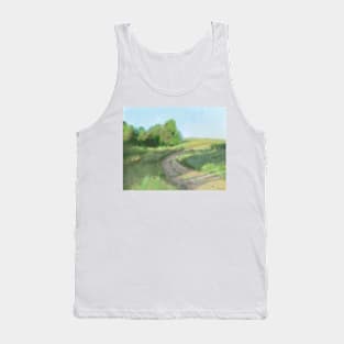 Sunny path painting Tank Top